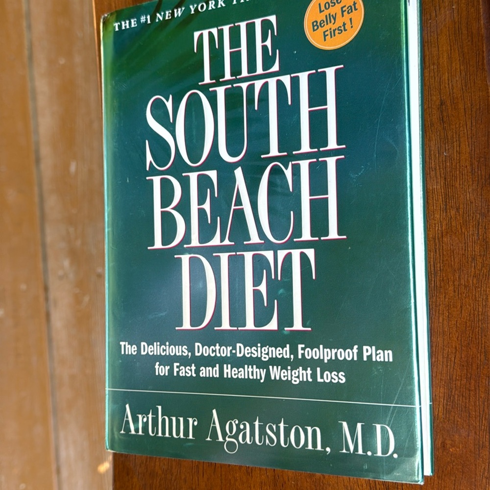 💥Free with Purchase💥The South Beach Diet by Arthur Agatston, M.D. - Teal Cover
